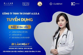 Tuyển Bác Sĩ Da Liễu Thẩm Mỹ Cho Cơ Sở HCM